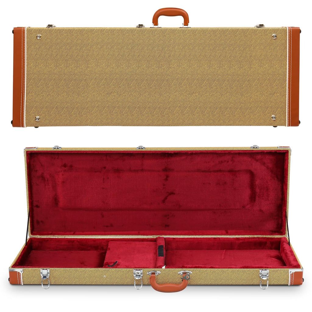 39-Inch Wooden Hard Shell Electric Guitar Case E171985
