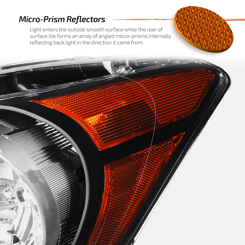 Black Headlights Assembly Z923132