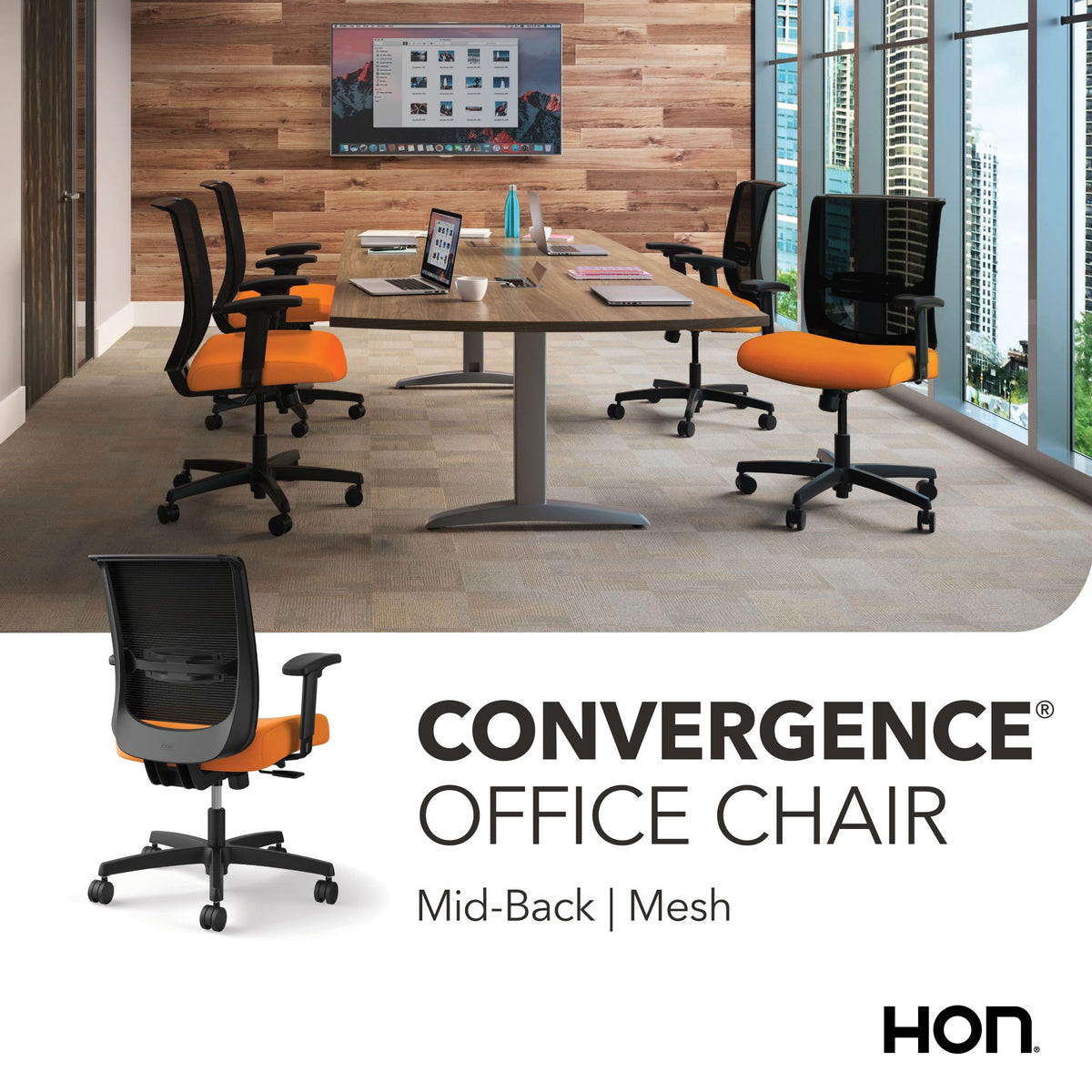 Apricot Ergonomic Office Chair J826752