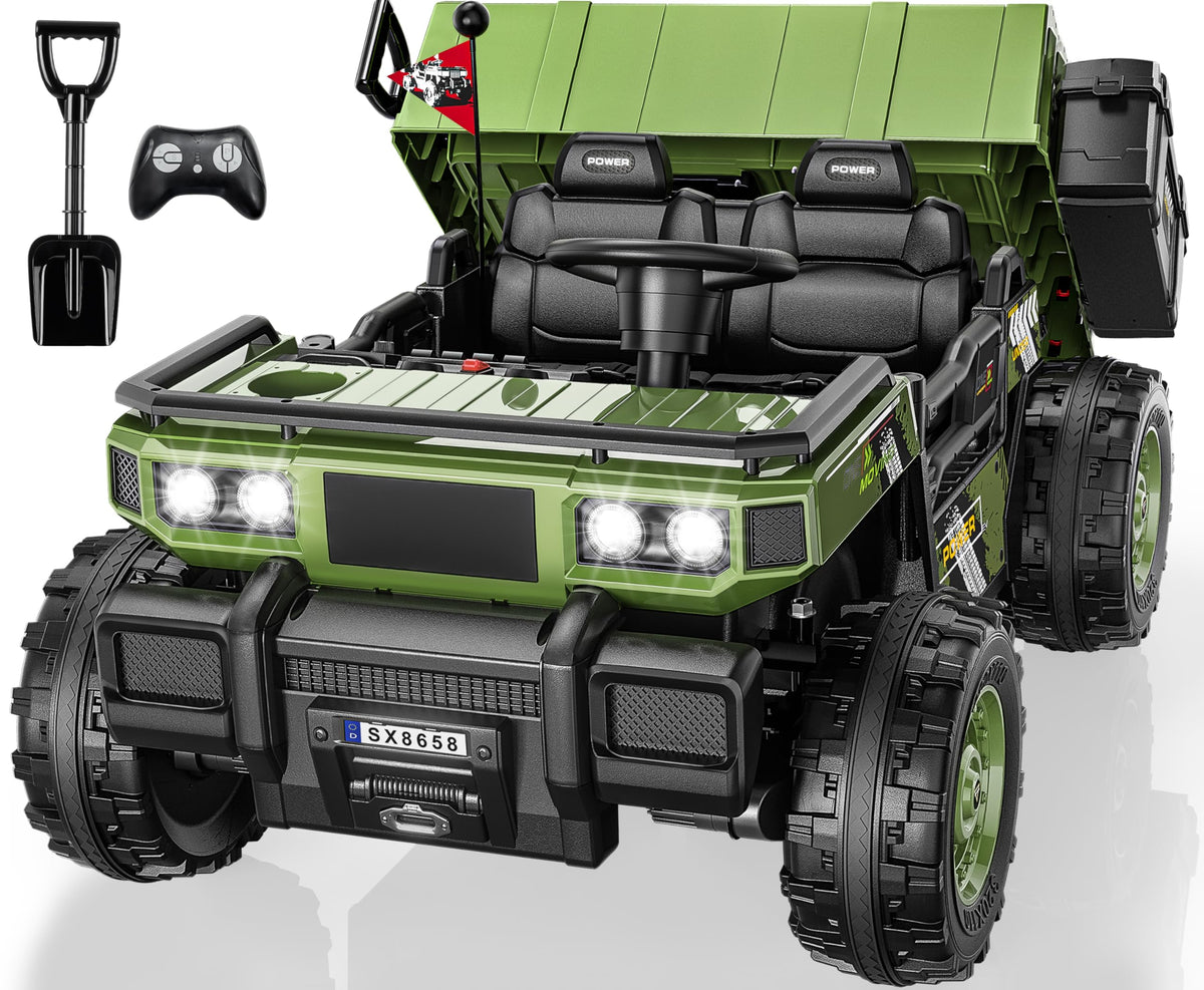 24V 2 Seater Ride On Dump Truck J212565