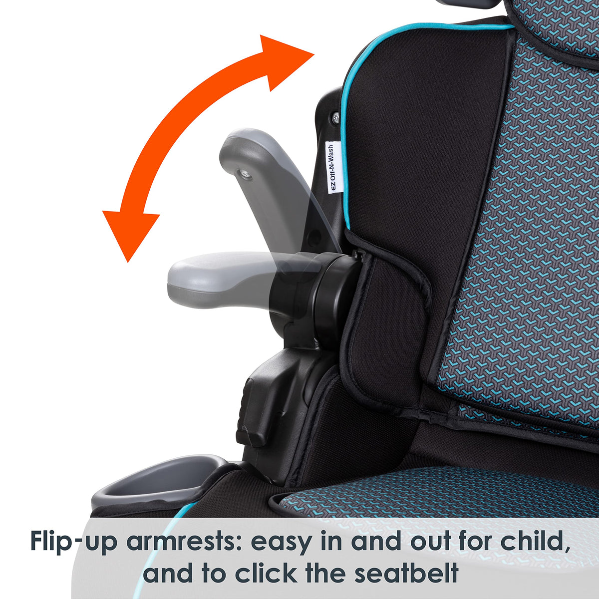 2-in-1 Folding Belt-Positioning Booster Seat J156