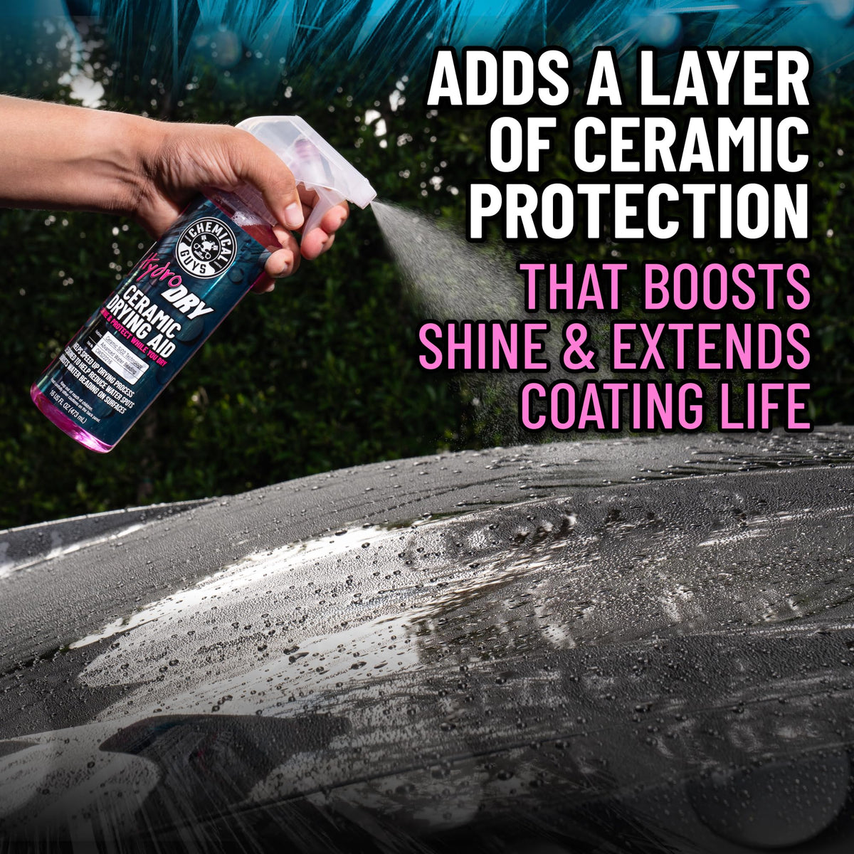 Ceramic Drying Aid & Gloss Booster Spray 16 oz W8368