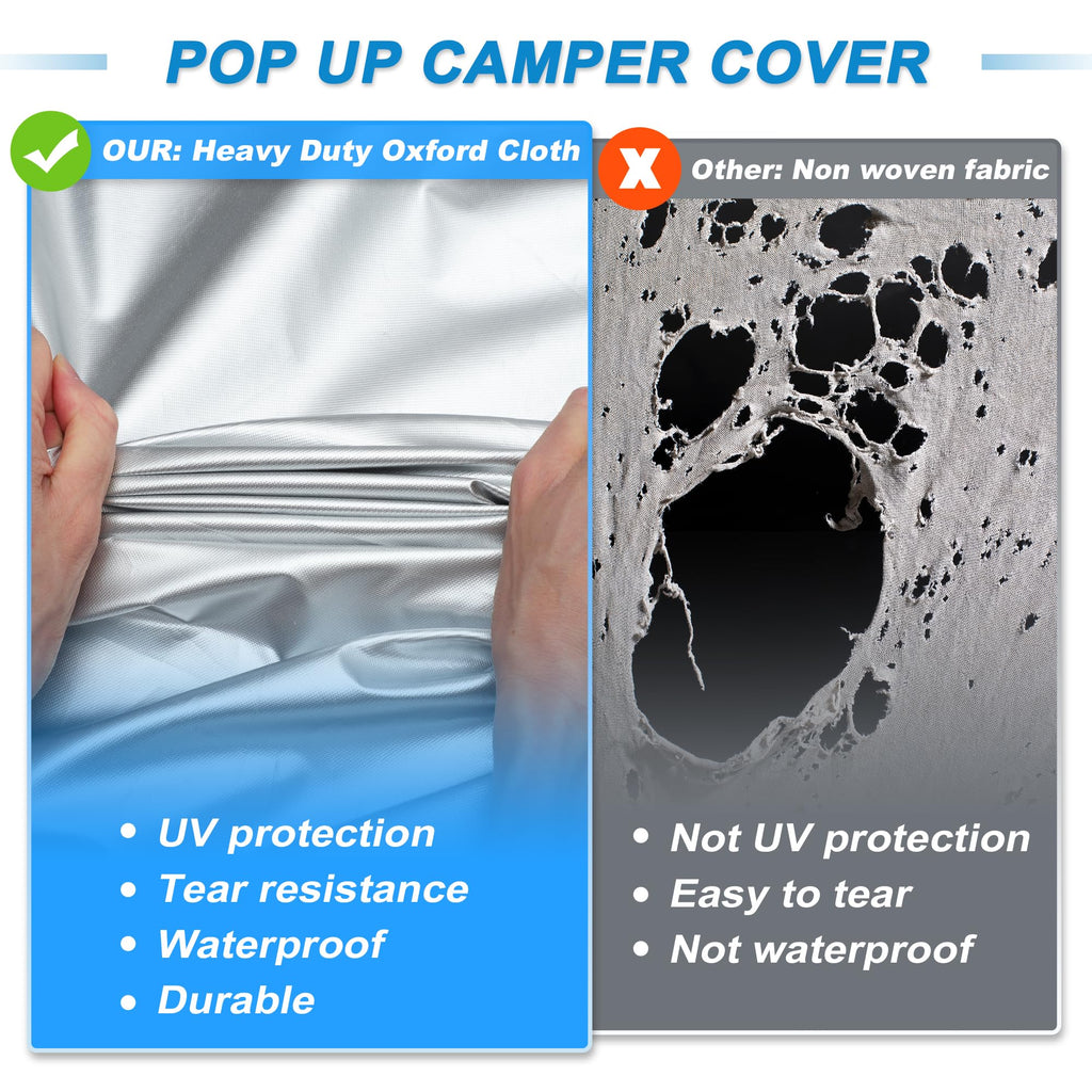 14ft-16ft Waterproof Oxford Pop-Up Camper Cover C81114