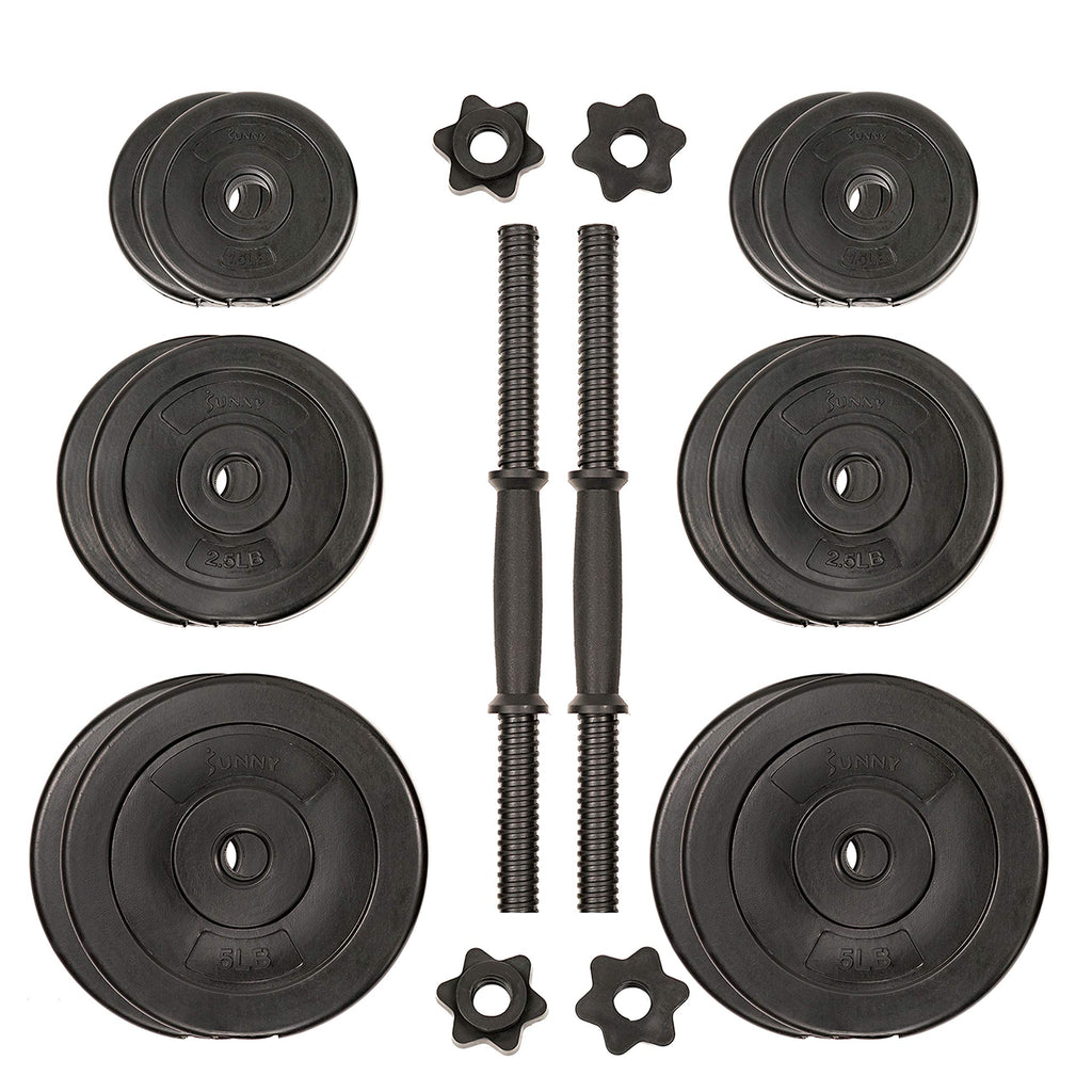 40 Lb Vinyl Dumbbell Set Hand Weights W779